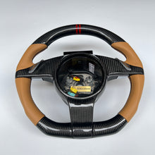 Load image into Gallery viewer, CCexcellent For Porsche Boxster models 2013 2014 2015 2016 carbon fiber steering wheel