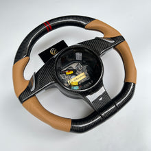 Load image into Gallery viewer, CCexcellent For Porsche Boxster models 2013 2014 2015 2016 carbon fiber steering wheel