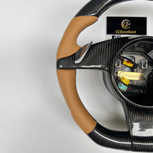 Load image into Gallery viewer, CCexcellent For PORSCHE911 Carrera models Panamera 2009 2010 2011 2012 2013 2014 2015 2016 carbon fiber steering wheel
