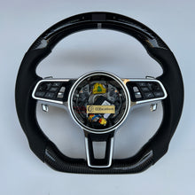 Load image into Gallery viewer, CCexcellent For Porsche 2017 2018 2019 911 Carrera models carbon fiber LED steering wheel