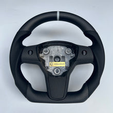 Load image into Gallery viewer, CCexcellent For Tesla Model Y carbon fiber steering wheel