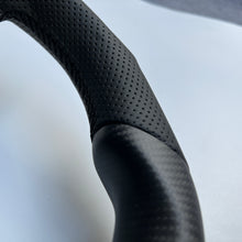 Load image into Gallery viewer, CCexcellent For Tesla Model S carbon fiber steering wheel with matte carbon fiber