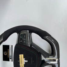 Load image into Gallery viewer, CCexcellent For Maserati Quattroporte GTS 2013 2014 2015 2016 2017 2018 2019 carbon steering wheel with black Italian alcantara sides