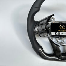 Load image into Gallery viewer, CCexcellent carbon fiber steering wheel for Mazda 2014/2015/2016/2017
