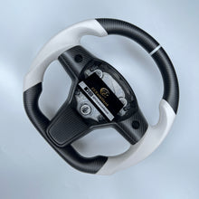 Load image into Gallery viewer, Custom CCexcellent For Tesla Model 3/y 2017/2018/2019 carbon fiber steering wheel