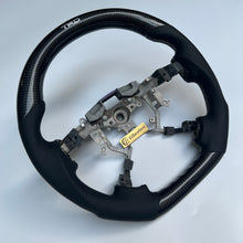 Load image into Gallery viewer, CCExcellent for Toyota Tundra 2007-2013 carbon fiber steering wheel silver TRD logo
