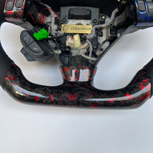 Load image into Gallery viewer, CCexcellent For Acura TSX 2004 2005 2006 2007 2008 carbon fiber steering wheel with LED at the top