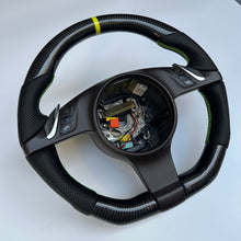 Load image into Gallery viewer, CCexcellent For Porsche Boxster models 2013 2014 2015 2016 carbon fiber steering wheel 1-2