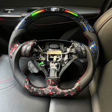 Load image into Gallery viewer, CCexcellent For Acura TSX 2004 2005 2006 2007 2008 carbon fiber steering wheel with LED at the top