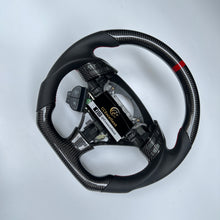 Load image into Gallery viewer, CCexcellent For Acura TSX 2004 2005 2006 2007 2008 carbon fiber steering wheel with black perforated leather sides