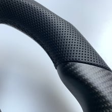 Load image into Gallery viewer, CCexcellent For Tesla Model S carbon fiber steering wheel flat top flat bottom