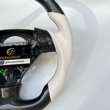 Load image into Gallery viewer, CCexcellent For Acura TSX 2004 2005 2006 2007 2008 carbon fiber steering wheel with LED at the top