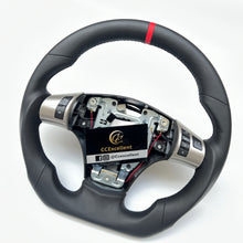 Load image into Gallery viewer, Ccexcellent-Chevrolet Corvette C6 Z06 2005 2006 2007 2008 2009 2010 2011 2012 2013 full leather/carbon fiber steering wheel