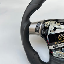 Load image into Gallery viewer, Ccexcellent-Chevrolet Corvette C6 Z06 2005 2006 2007 2008 2009 2010 2011 2012 2013 full leather/carbon fiber steering wheel