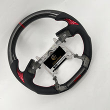 Load image into Gallery viewer, CCExcellent for Toyota Tundra 2014-2020 carbon fiber steering wheel red stitching