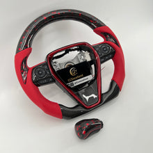Load image into Gallery viewer, CCexcellent -For Toyota 8th gen Camry se xse le xle trd 2018 2019 2020 2021 2022 carbon fiber steering wheel