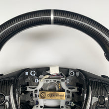 Load image into Gallery viewer, CCexcellent For Acura MDX 2018 2019 2020 2021 2022 carbon fiber steering wheel with black perforated leather sides