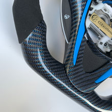 Load image into Gallery viewer, CCexcellent For Acura MDX 2018 2019 2020 2021 2022 carbon fiber steering wheel with black Italian alcantara sides