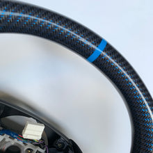 Load image into Gallery viewer, CCexcellent For Acura MDX 2018 2019 2020 2021 2022 carbon fiber steering wheel with black Italian alcantara sides