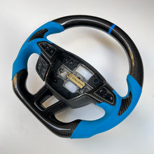 Load image into Gallery viewer, CCexcellent For Ford focus mk3 ST/RS 2015-2018 carbon fiber steering wheel with thumb grips