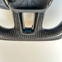 Load image into Gallery viewer, CCexcellent For Ford focus mk3 ST/RS 2015-2018 carbon fiber steering wheel with thumb grips