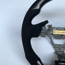 Load image into Gallery viewer, CCexcellent For Infiniti G35 2003 2004 2005 2006 carbon fiber steering wheel with Alcantara 1
