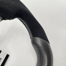 Load image into Gallery viewer, CCexcellent For Nissan GTR R35 2009-2016 carbon fiber steering wheel with black Suede