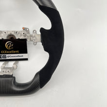 Load image into Gallery viewer, CCexcellent For Nissan GTR R35 2009-2016 carbon fiber steering wheel with black Suede