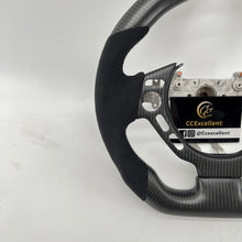 Load image into Gallery viewer, CCexcellent For Nissan 2009-2016 GTR carbon fiber steering wheel black Alcantara