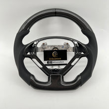 Load image into Gallery viewer, CCexcellent For Infiniti G37/EX35/EX37 2008/2009/2010/2011/2012/2013 carbon fiber steering wheel with trim