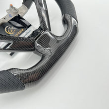 Load image into Gallery viewer, CCexcellent For Infiniti G37/G35/EX35/EX37 2008/2009/2010/2011/2012/2013 carbon fiber steering wheel with trim