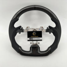 Load image into Gallery viewer, CCexcellent For Infiniti G37/EX37 2008/2009/2010/2011/2012/2013 carbon fiber steering wheel with black perforated leather