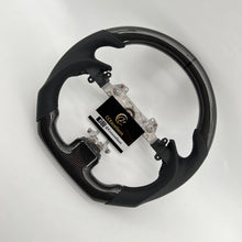 Load image into Gallery viewer, CCexcellent For Infiniti G37/EX35/EX37 2008/2009/2010/2011/2012/2013 carbon fiber steering wheel with black perforated leather