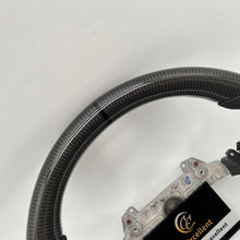 Load image into Gallery viewer, CCexcellent For Infiniti G37/EX37 2008/2009/2010/2011/2012/2013 carbon fiber steering wheel with black perforated leather