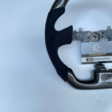 Load image into Gallery viewer, CCexcellent For Infiniti G37 2008/2009/2010/2011/2012/2013 carbon fiber steering wheel with black alcantara