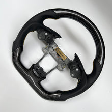 Load image into Gallery viewer, CCexcellent For Acura TL 2009 2010 2011 2012 2013 2014 carbon steering wheel with black perforated leather sides