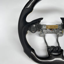 Load image into Gallery viewer, CCexcellent For Acura TL 2009 2010 2011 2012 2013 2014 carbon steering wheel with black perforated leather sides