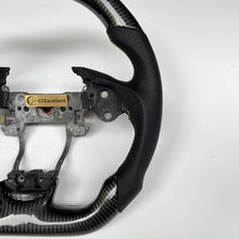 Load image into Gallery viewer, CCexcellent For Acura TL 2009 2010 2011 2012 2013 2014 carbon fiber steering wheel with black perforated leather sides