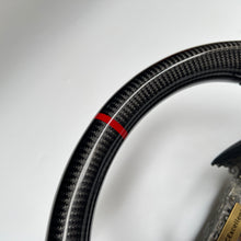 Load image into Gallery viewer, CCexcellent For Acura TL 2009 2010 2011 2012 2013 2014 carbon steering wheel with black perforated leather sides