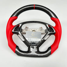Load image into Gallery viewer, CCexcellent For Infiniti G37 2008/2009/2010/2011/2012/2013 honeycomb carbon fiber steering wheel with trim 1