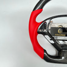 Load image into Gallery viewer, CCexcellent For Infiniti G37 2008/2009/2010/2011/2012/2013 honeycomb carbon fiber steering wheel with trim 1