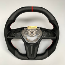 Load image into Gallery viewer, CCexcellent For Nissan GTR 2017 2018 2019 2020 2021 2022 carbon fiber steering wheel top flat bottom flat