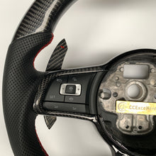 Load image into Gallery viewer, CCExcellent For Volkswagen VW Golf 7 GTI / MK7 / Polo GTI Scirocco 2015 2016 carbon fiber steering wheel 22