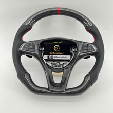 Load image into Gallery viewer, CCexcellent For Mercedes Benz W205 C117 C218 C180 W213 C253 W166 W447 carbon fiber steering wheel