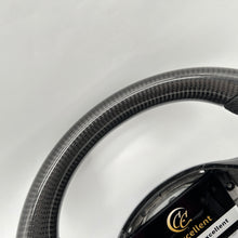 Load image into Gallery viewer, CCexcellent For Tesla Model Y 2017-2021 carbon fiber steering wheel