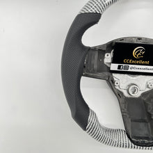 Load image into Gallery viewer, CCexcellent For Tesla 2017-2021 Model Y carbon fiber steering wheel