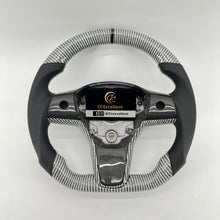 Load image into Gallery viewer, CCexcellent For Tesla 2017-2021 Model Y carbon fiber steering wheel
