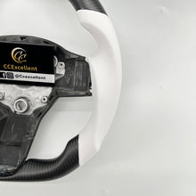 Load image into Gallery viewer, CCexcellent For Tesla Model Y 2017-2021 steering wheel carbon fiber