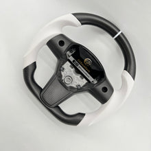 Load image into Gallery viewer, CCexcellent For Tesla 2017-2021 Model Y carbon fiber steering wheel