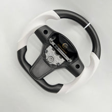 Load image into Gallery viewer, CCexcellent For Tesla 2017-2021 Model Y carbon fiber steering wheel